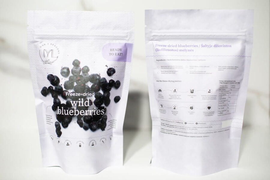 freeze-dried blueberries