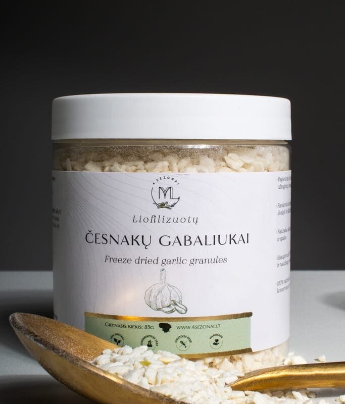 Česnakų gabaliukai