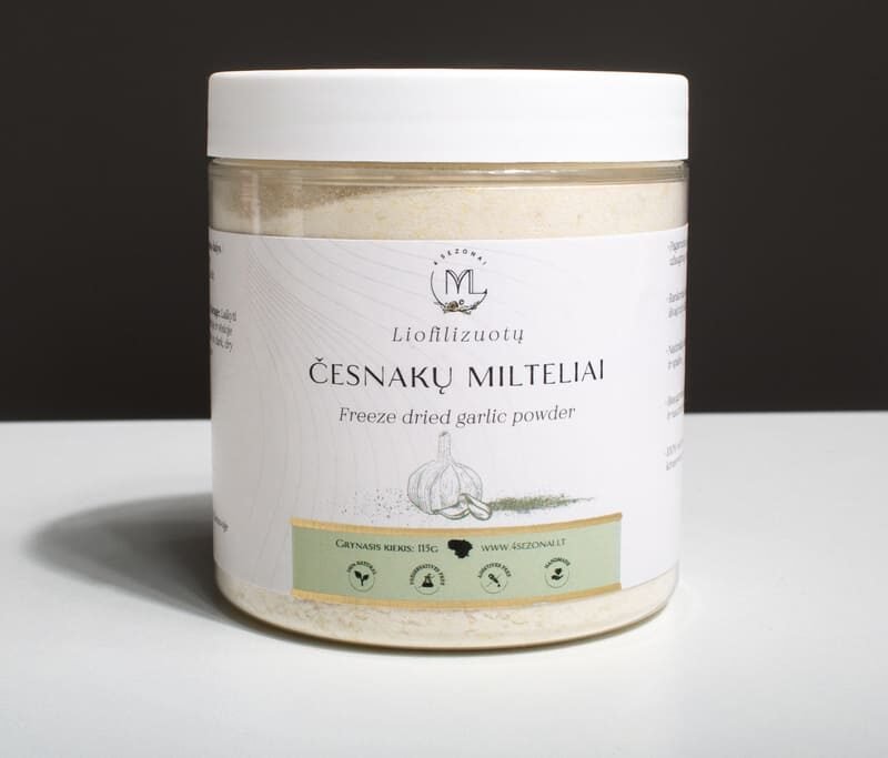 Liofilizuotas česnakas