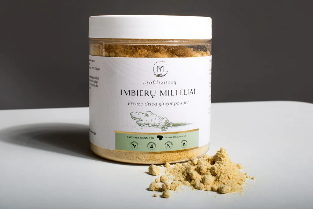 Imbiero milteliai