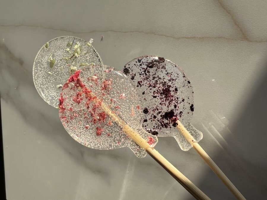 Freeze-dried berry ice-cream, 3 pieces (30 g)