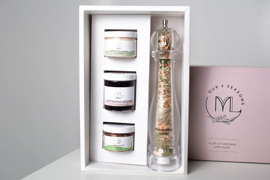 Valgomi dovanų rinkiniai