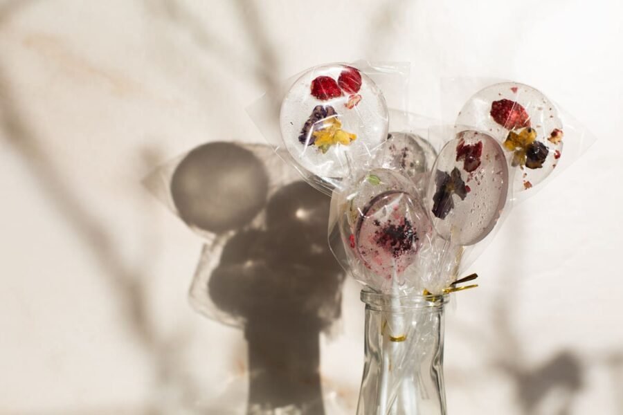 Healthy lollipops for children