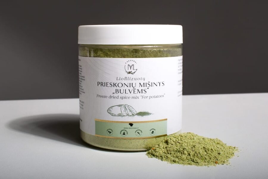 Freeze-dried spice mix for BULVES