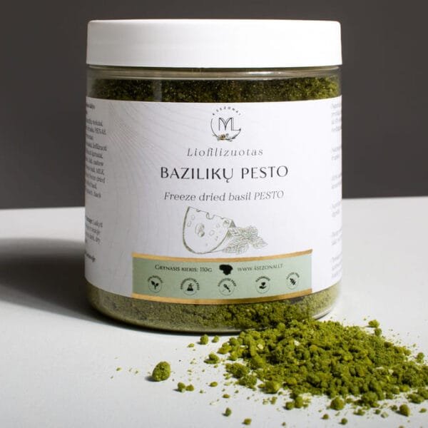 Pesto žalias bazilikinis