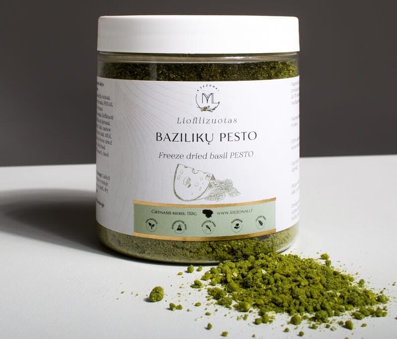 Pesto žalias bazilikinis