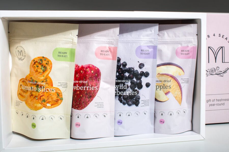 Freeze-dried snack set