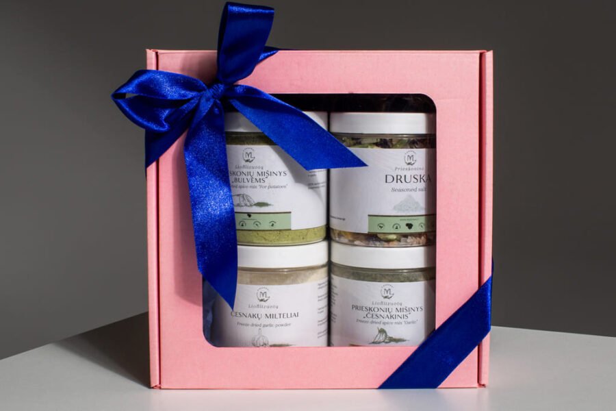 Freeze-dried spices set