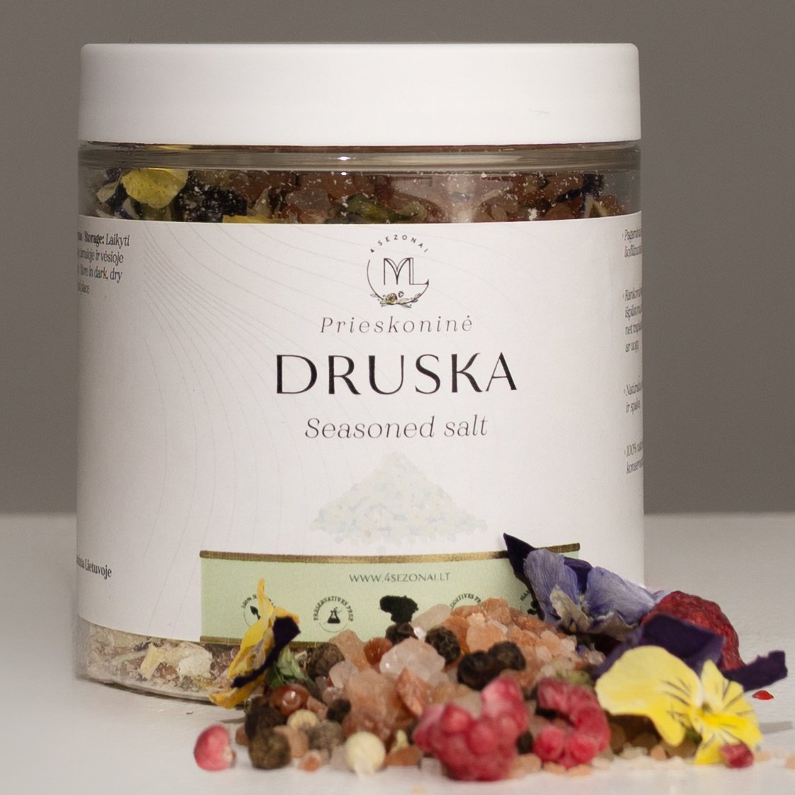 Prieskoninė druska su našlaitėmis - papildymas