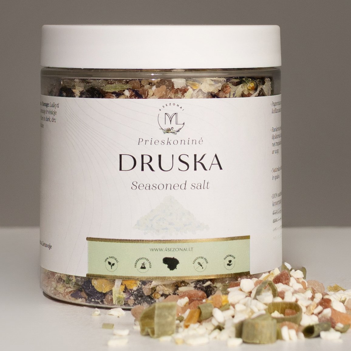 Česnakinė druska – papildymas