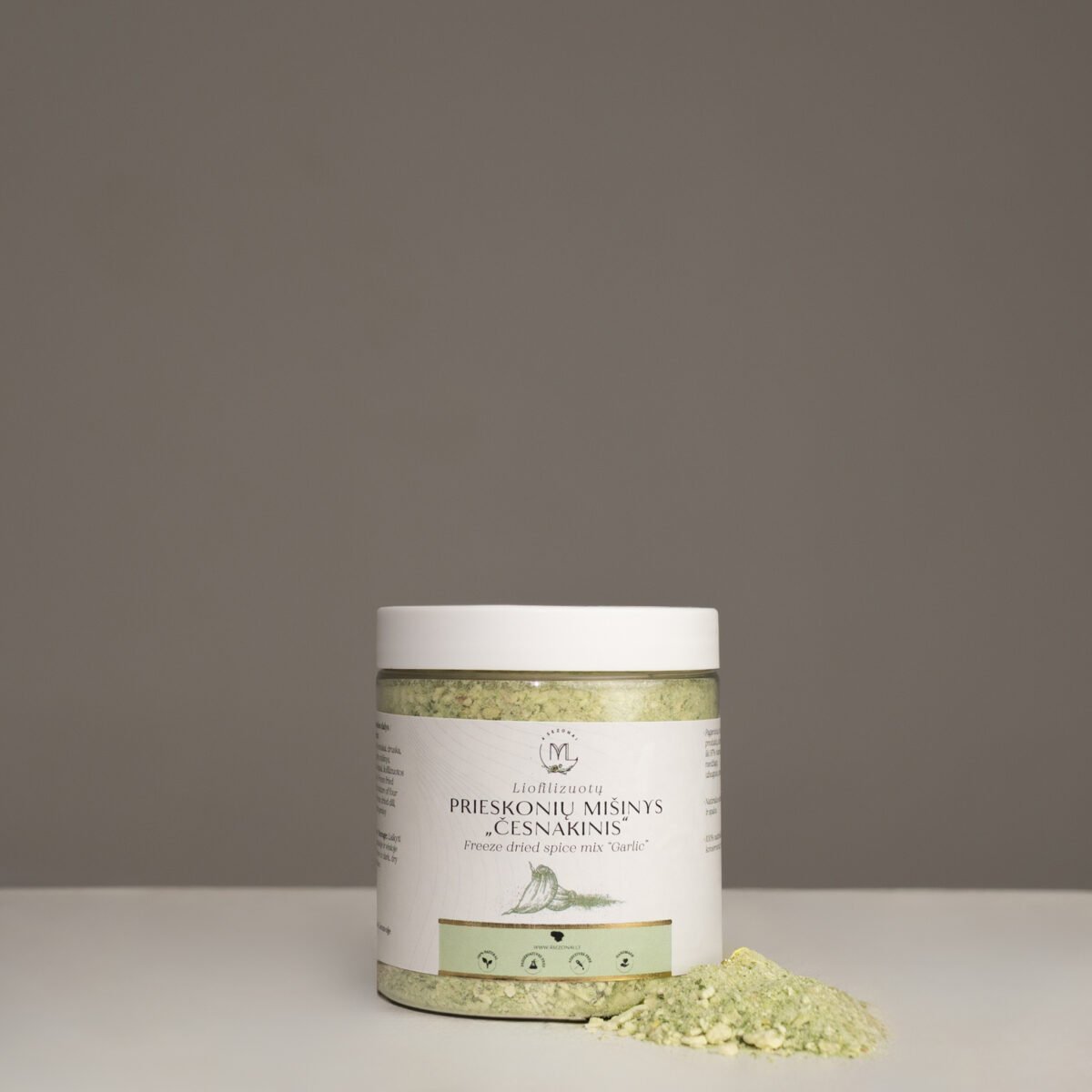Česnakinis Liofilizuoti česnakų prieskoniai