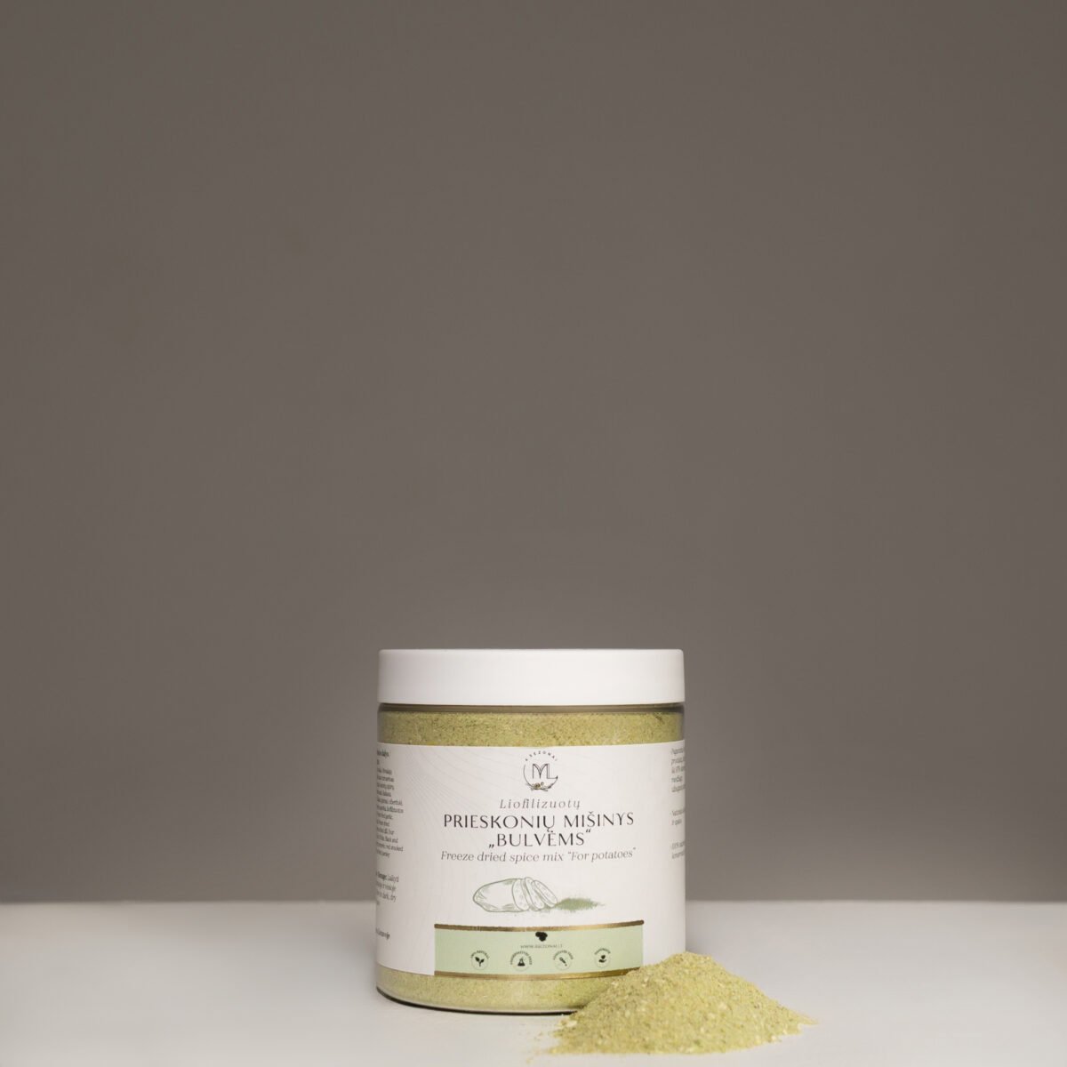 Liofilizuoti prieskoniai Prieskoniai bulvėms