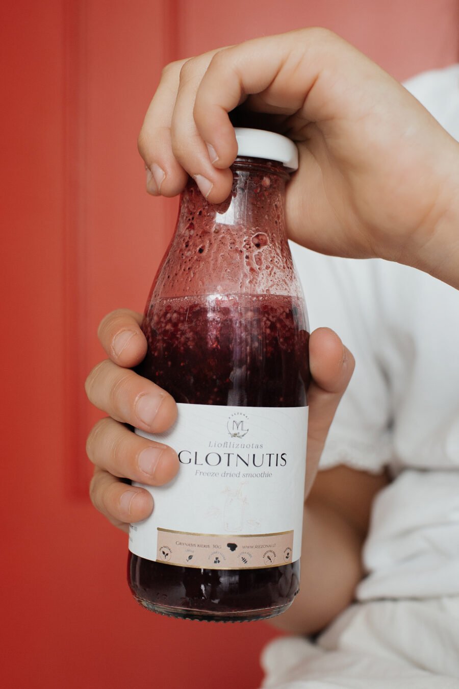 Liofilizuotas glotnutis "Detox žaliasis"