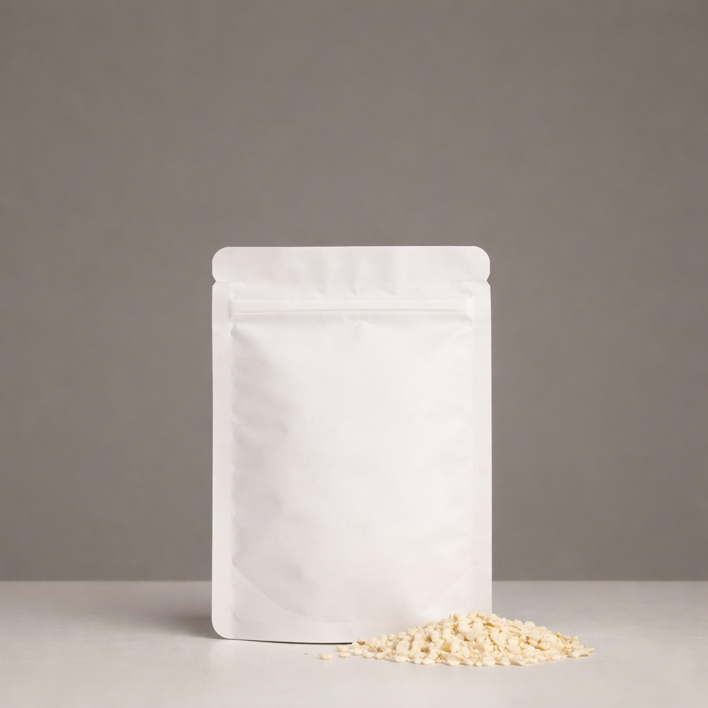 liofilizuoti-cesnaku-gabaliukai-meginelis Liofilizuotų česnakų gabaliukų mėginėlis baltame doy pack maišelyje